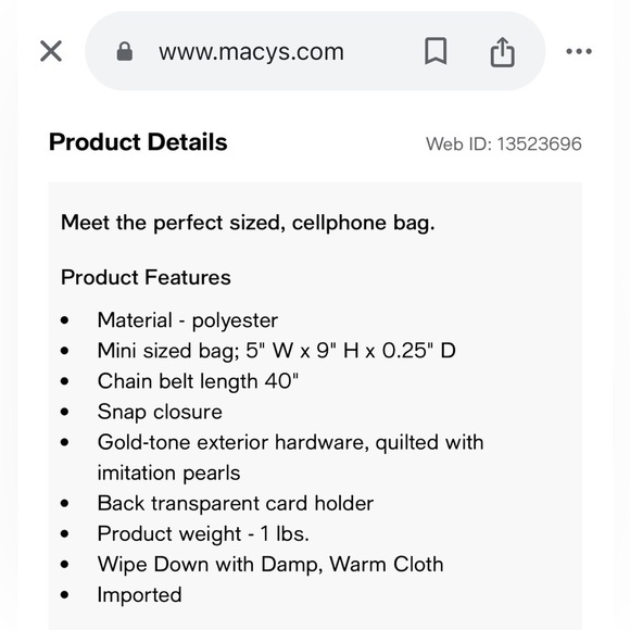 Badgley Mischka Camera Crossbody Bag - Picture 11 of 11